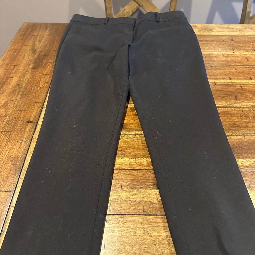 LOFT  Black Straight-Leg Dress Pants
